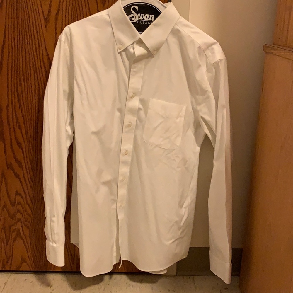 Men’s white dress shirt - 15.5 x 34